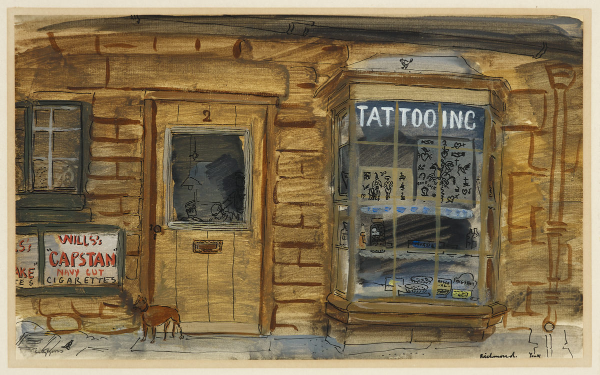 Tattooing Shop in a Yorkshire Town